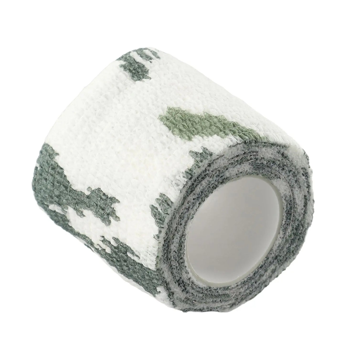 Hand Tool Camo Form Reusable Self Cling Camo Hunting Rifle Provide Insulation Fabric Tape Wrap Polyester Camouflage Equipment