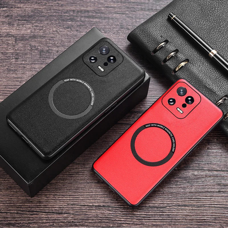 Magsafe Wireless Charging Case Cover Xiaomi 13 Pro Telefono Celular Original Case Xiaomi 13 13 Ultra/Xiaomi 12 Lite/Xiaomi 12T