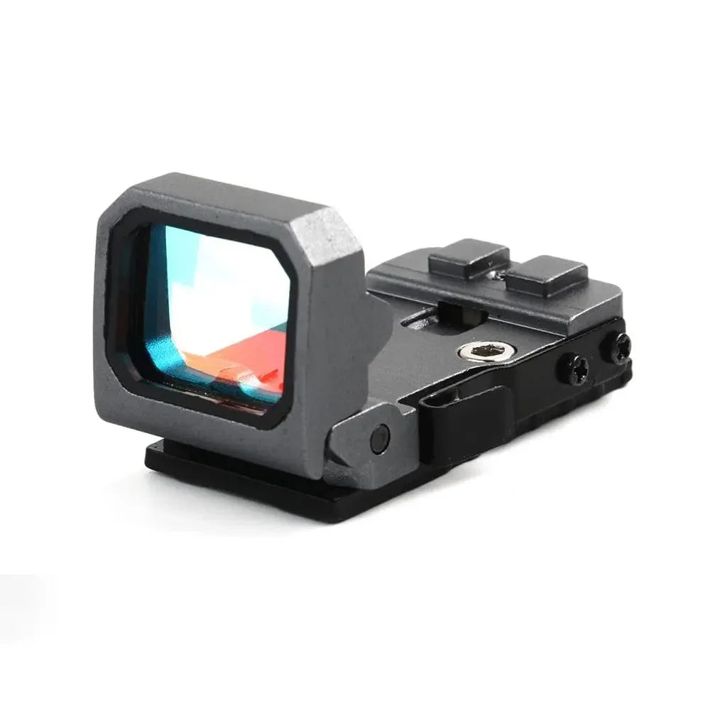 Tactical FlipDot Folding Reflex Red Dot Sight For Hunting Pistol Rifle Shotgun Scope W/R*R Plates&Picatinny Mount 3MOA Dot Sight
