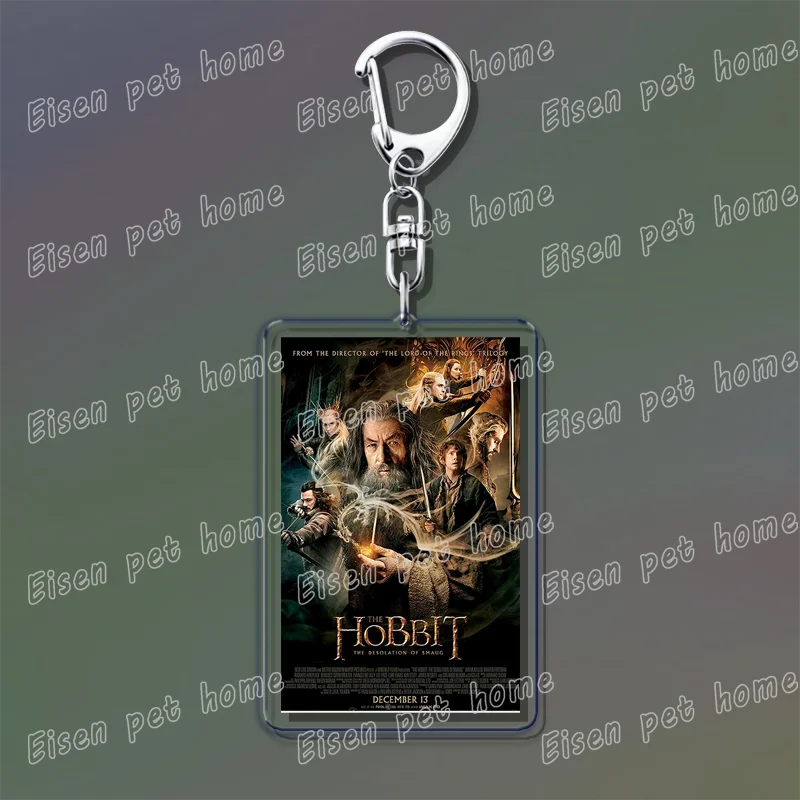 Popular Classic Movies Keychains for Accessories Bag Jaws Fight Club Avatar Films Pendant Key Chains Keyrings Jewelry Fans Gifts