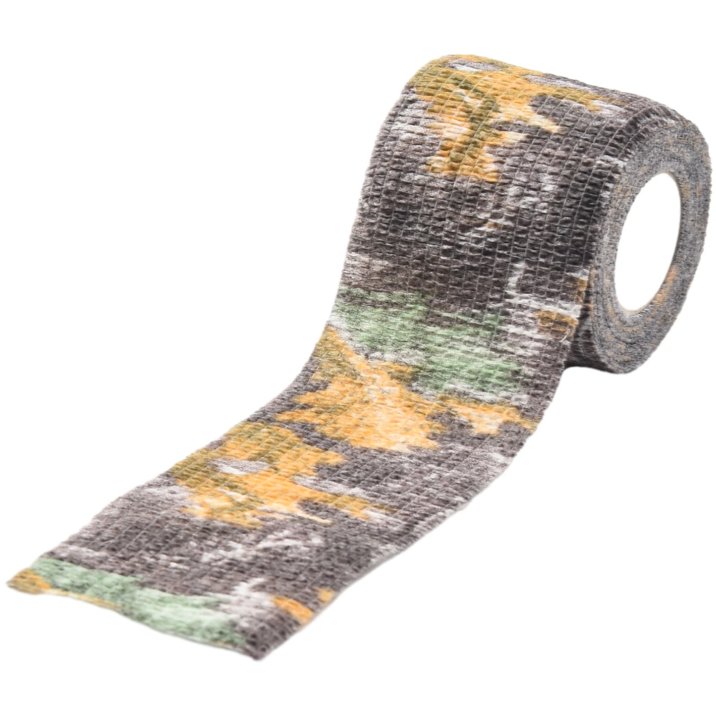 Hand Tool Camo Form Reusable Self Cling Camo Hunting Rifle Provide Insulation Fabric Tape Wrap Polyester Camouflage Equipment