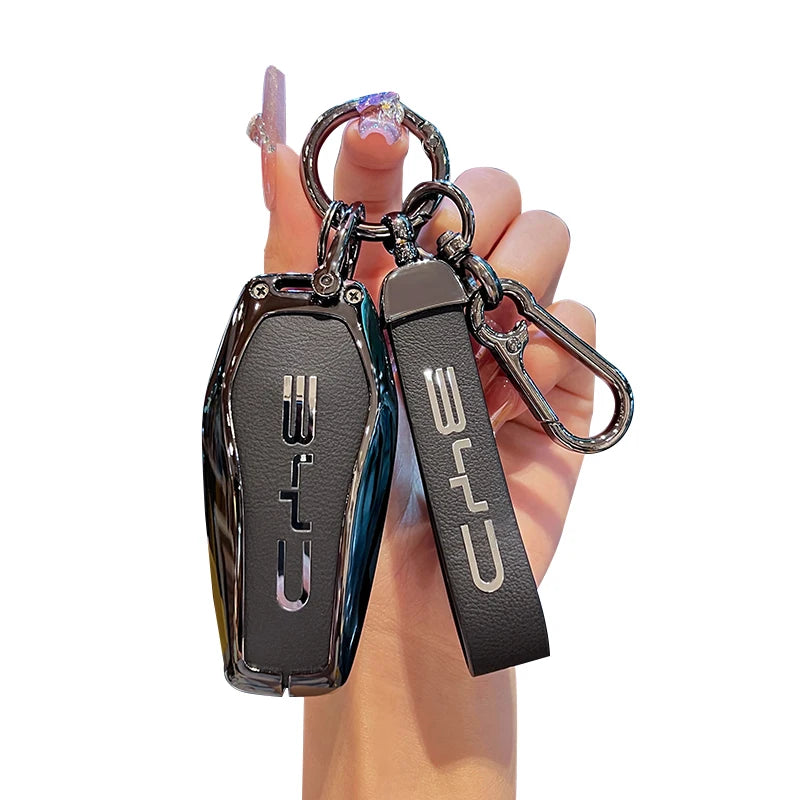 Car Accessories Key Case Holder Cover Buckle For BYD Atto 3 Han EV Dolphin Durable Second Song Pro Tang Dm QIn PLUS MAX Yuan