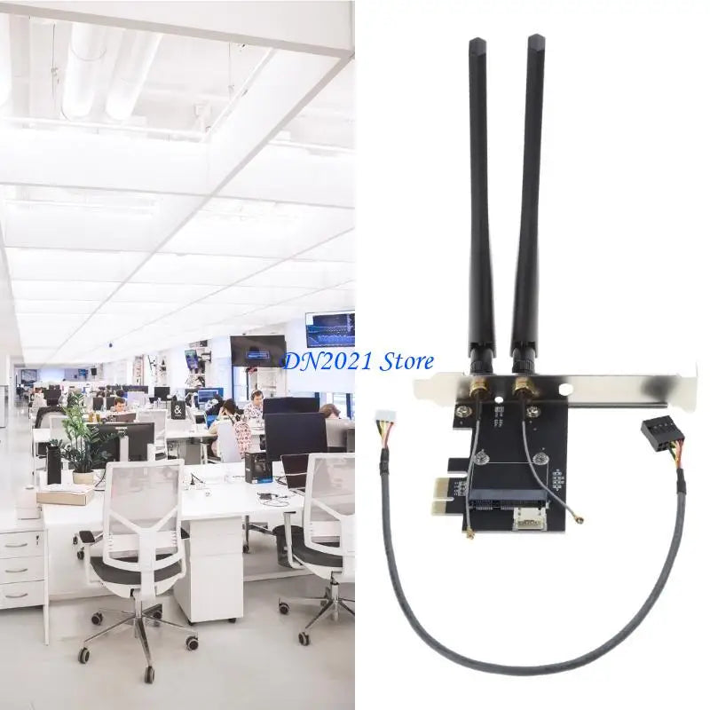 F3KE High-Quality Mini PCI-Express to PCIE Adapter Perfect for Desktop Computers