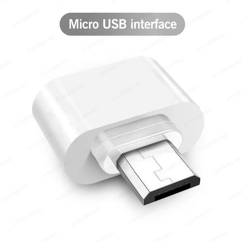 Type C To Usb OTG Adapter 2.0 Micro Usb Phone Adapter Usbc Smartphone Laptops To Usb Mouse Gamepad Flash Disk Otg Plug