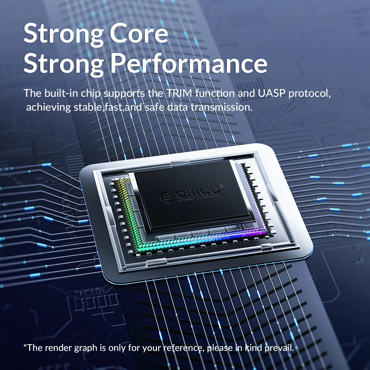 ORICO HDD Clone Docking Station USB 3.0 to SATA 3.0 Dual Bay Hard Drive Docking Station for 2.5/3.5 inch HDD SSD Case for PC