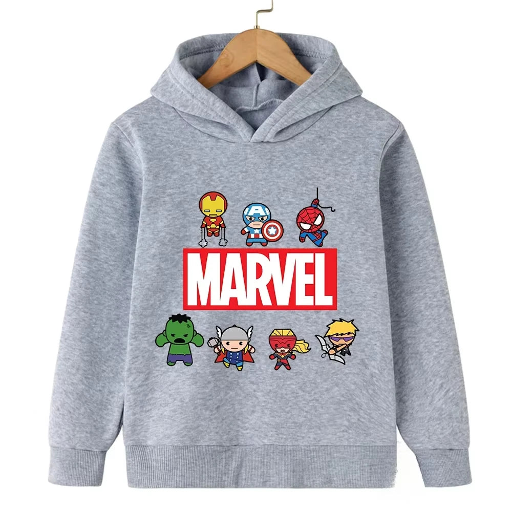 Super hero Spider Man sports hoodie sweatshirt autumn/winter men's fashion trend Marvel new item