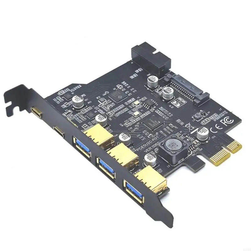 Type C USB 3.2 Gen1 PCIE Card Hub USB 3.0 PCI Express Board PCI-E PCI E USB 3 Adapter Multiplier USB3 3.1 Controller