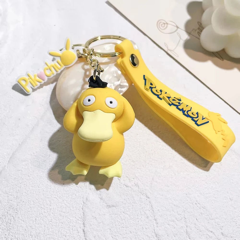 Pokemon PVC Keychain Pikachu PokeBall Party Favors Birthday Party Gifts Supplies Goodie Bag Fillers Christmas Stocking Fillers