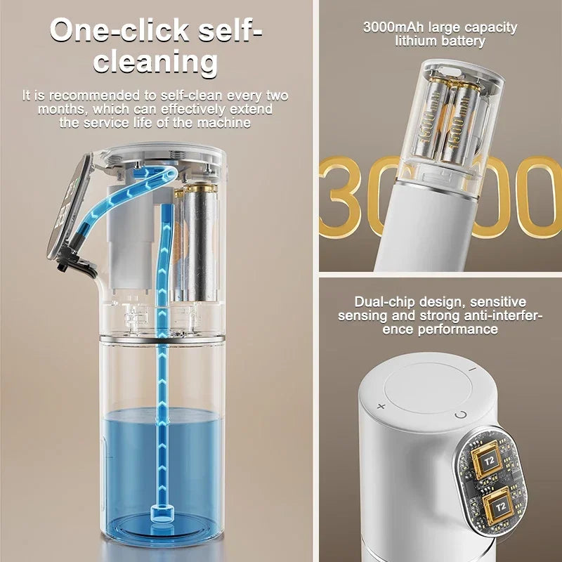 Xiaomi Automatic Soap Dispenser Touchless Foaming Soap Dispenser Smart Display USB Rechargeable Electric 5 Level Adjustable NEW