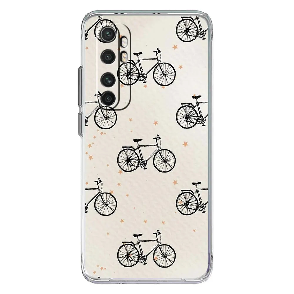 Mountain Bike Cycling art Phone Case For Xiaomi Mi 14 13 13T 12T 10 12 Lite 11 Ultra 11X 11T Pro Poco X6 X5 X3 NFC F6 5G Cover