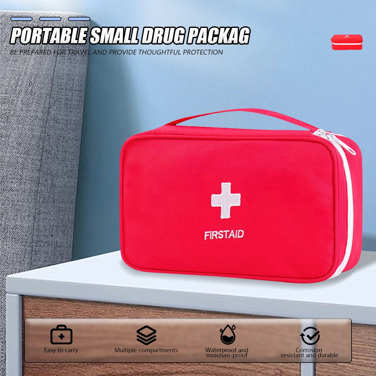 Tactical First Aid Kit In The Car Acessories Survival Kits Camping Equipments Medical Bag Outdoor Multi-functional First Aid Bag