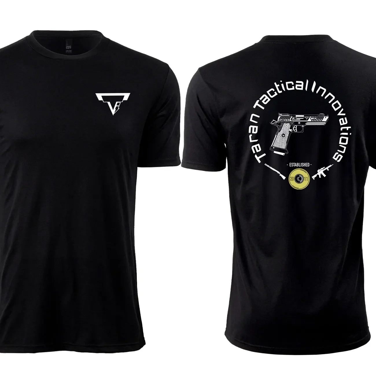 Taran Tactical Innovations T-shirt Military Enthusiast Men T-Shirts Streetwear 100% Cotton Loose Tops Breathable Tee