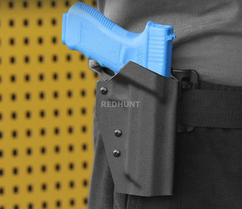 Hunting Gun Holster Kydex Pistol Case Light TLR-1 X400 X300 XC1 Bearing Waist Gun Bag for G17/19/19X/45/43/43X/20/29