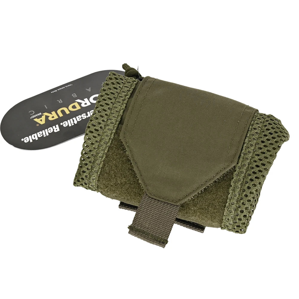New Tactifans Roll-Up Mag Mesh Dump Pouch Magazine Mini Foldable Net Pocket EDC Tactical Outdoor Sport Hunting Bags 5OOD Nylon