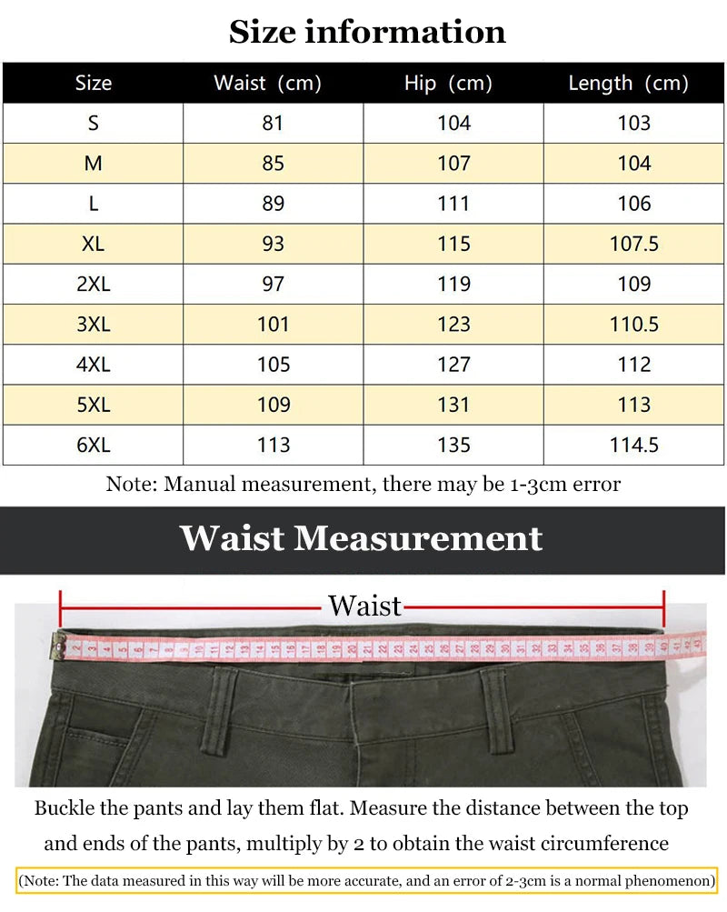 Tactical Cargo Pants Men Outdoor Waterproof SWAT Combat Military Camouflage Trousers Casual Multi Pocket Pants Male Work Joggers