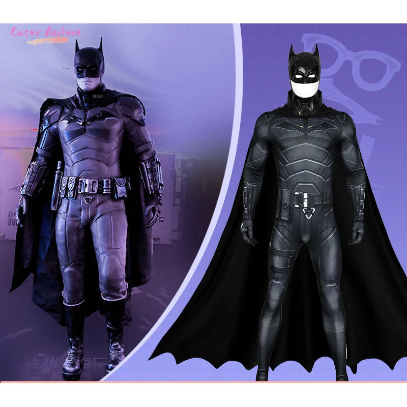 Anime Detective Comics Batman Cosplay Costume Uniform Halloween Carnival Party Christmas Play Role Clothes Clothing