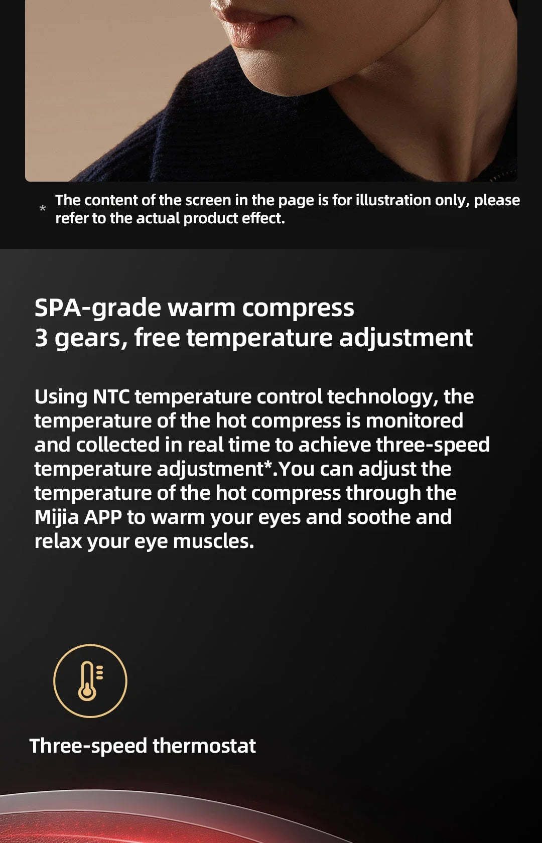 Xiaomi Mijia Smart Eye Massager Hot Compress Zone Massage Relieve Fatigue Eye Care Instrument Work With Mi Home App