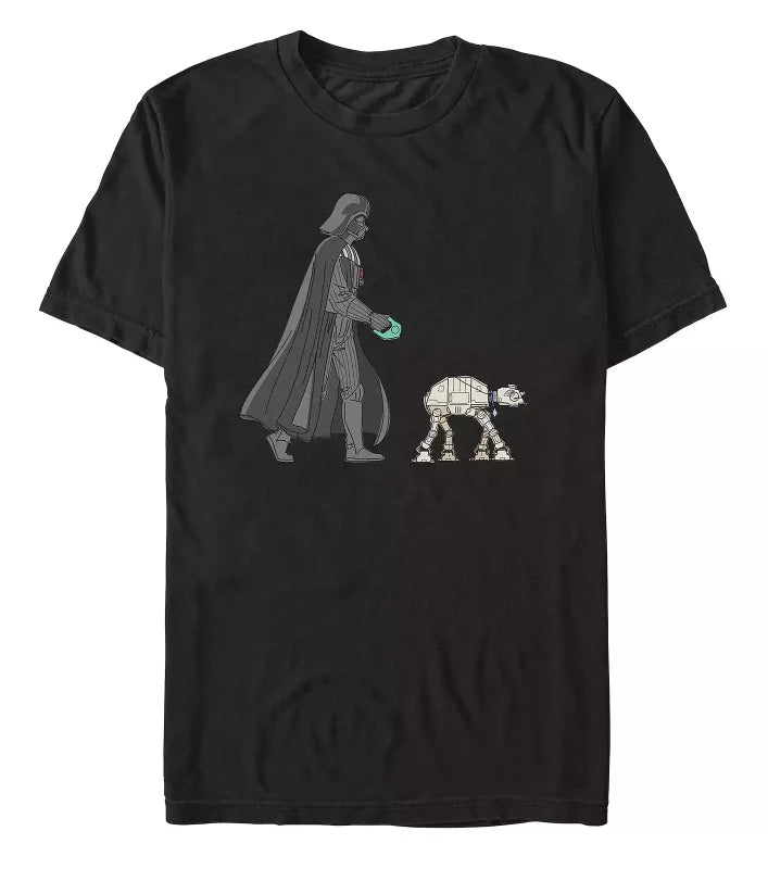Official Star Wars-themed printed short-sleeved, loose and comfortable T-shirts for men and women on the street