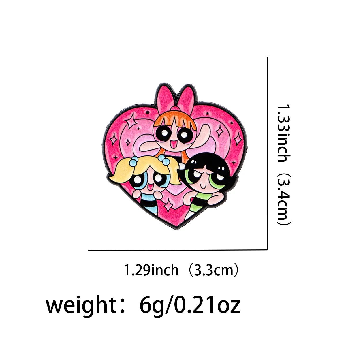 Cool Pink Cartoon Girls Women Brooches on Clothes Lapel Pins for Backpack Decorative Enamel Pin Bags Badges Jewelry Accessories
