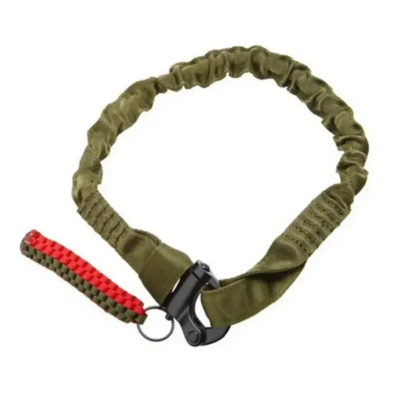Hunting Quick Release Safety Rifle Sling Lanyard Strap Rope Line Climbing Rope Airsoft Protective Sling for Outdoor Hunting