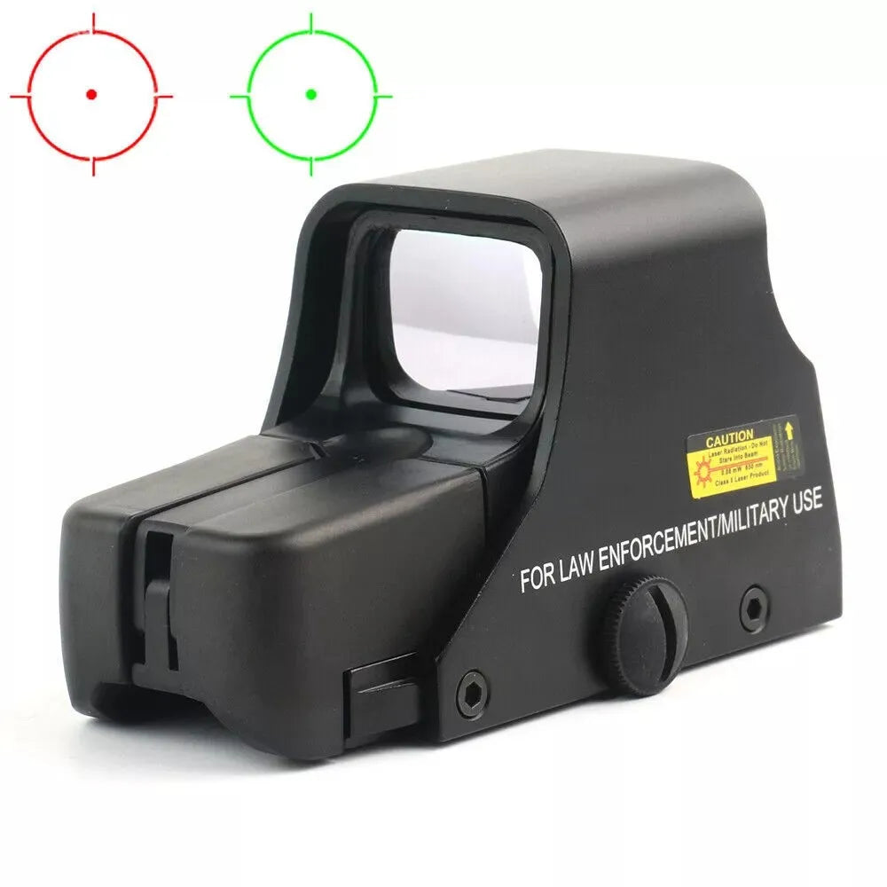 551 552 Holographic Reflex Sight Scope Red Green Tactical Hunting 20mm Rail