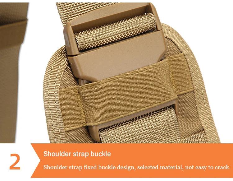 Military Tactical Backpack Shoulder Bag  Chest bag Men Outdoor Hiking Camping  Army Hunting Fishing Pack Sling Molle Usb bag bag