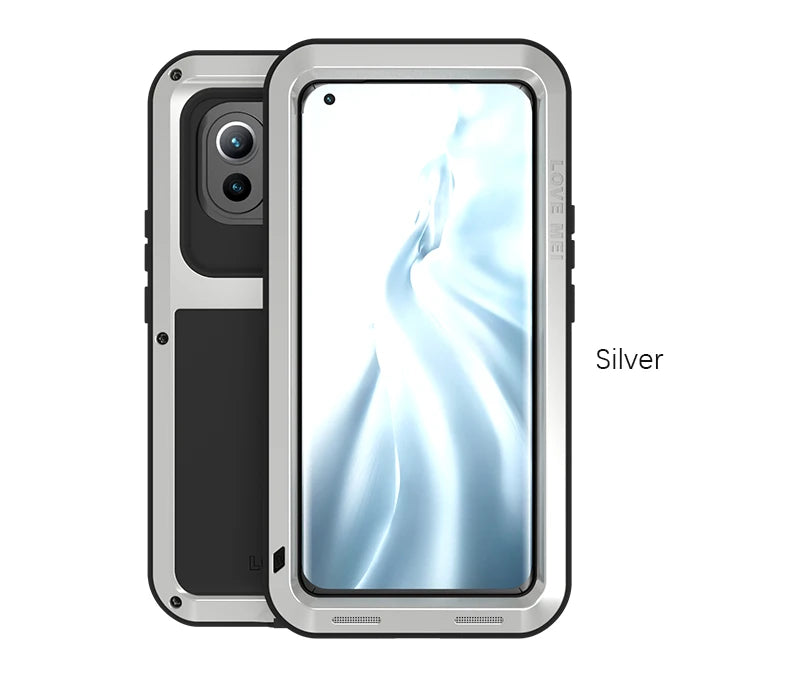 Love Mei Aluminum Metal Case For Xiaomi Mi 14 13 11 10 Pro Mi11 Cover Powerful Armor Shockproof Life Waterproof Case Capa Funda