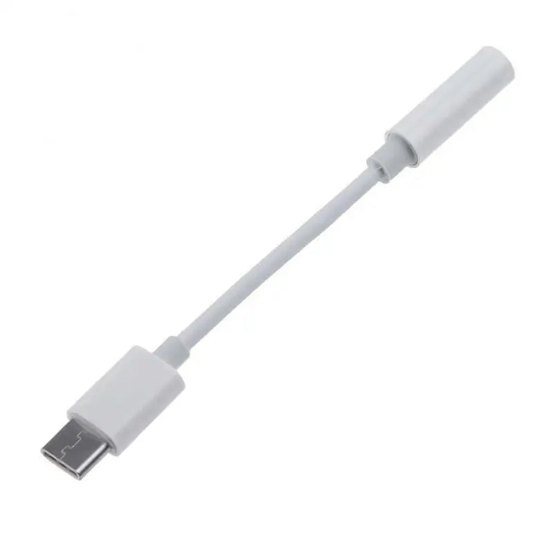 USB Type C to 3.5mm Aux Adapter Type-c 3.5mm Jack Audio Cable Connector Earphones Cable Audio Converter Headphones Accessories