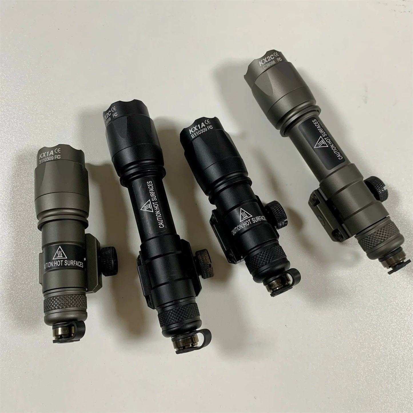 Tactical Surefir M300 M600B M600C Gun light Lanterna Rifle arma Flashlight Pistol Scout Light Torch Hunting Pictinny Rail