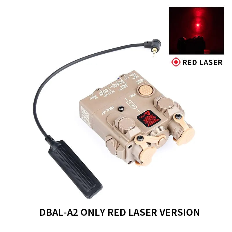 WADSN Tactical DBAL Red Dot Indicator Dbal A2 Green Pointer Singal Laser Airsoft DBAL-A2 Hunting Scout Light Fit 20mm Rail