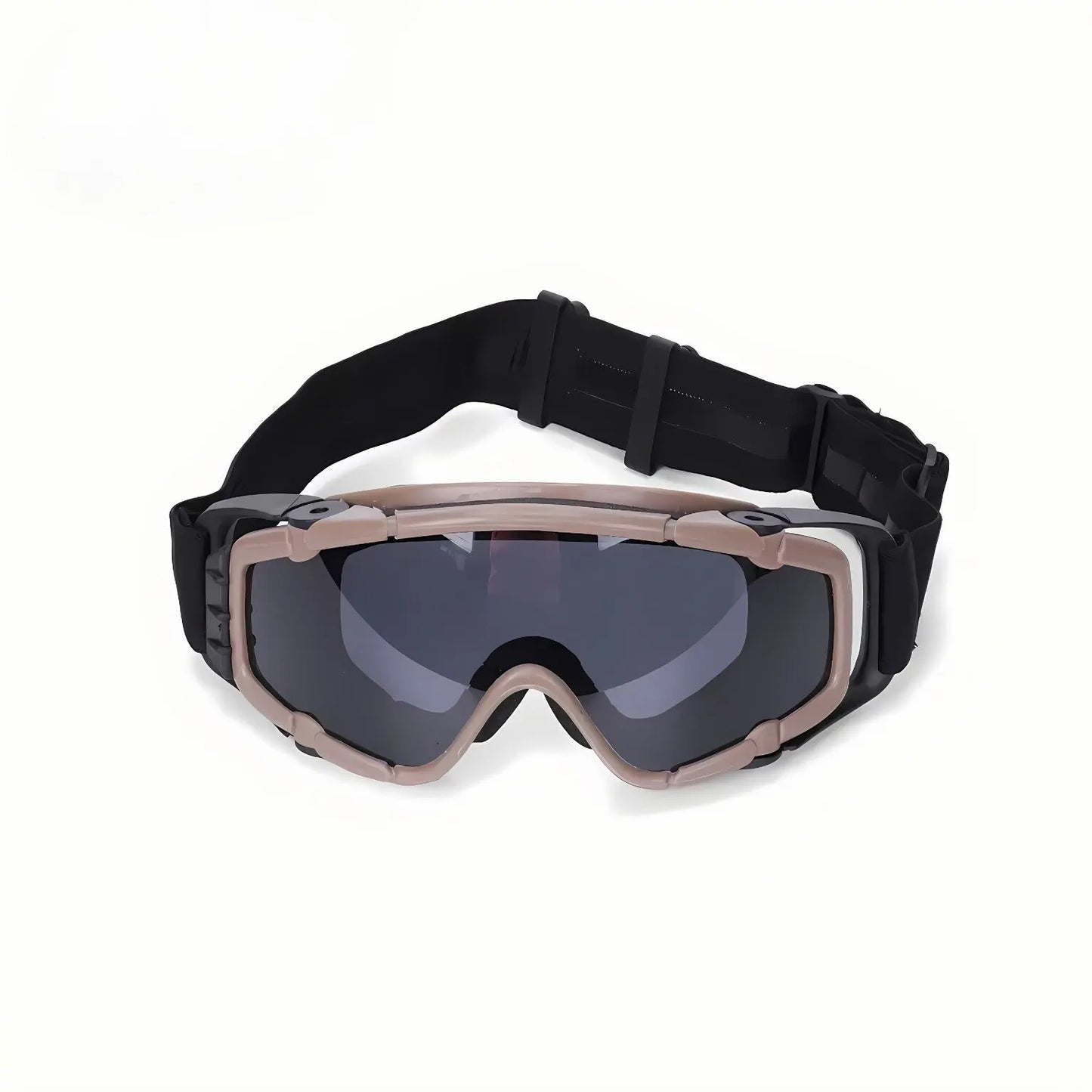 Tactical  Anti-fog Goggles with Fan Anti-dust Outdoor Helmet Goggles