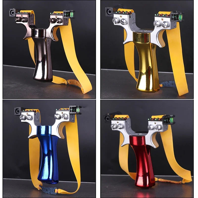 Outdoor Hunting Slingshot Self Defense Sports High Precision Sling Big Powerful Professional Hunting Slingshots Shot