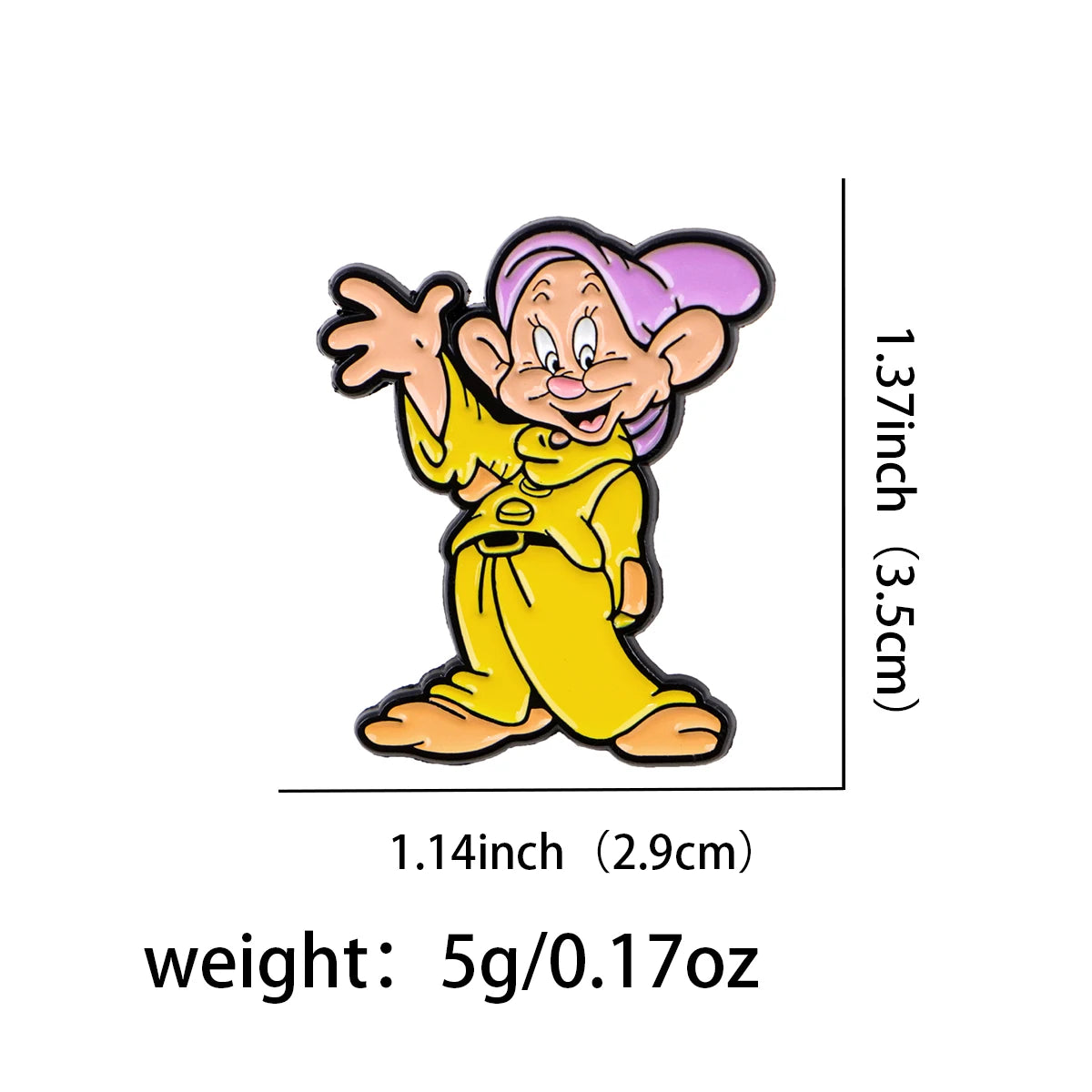 Cartoon Movie Lapel Pins for Backpacks Clothes Kawaii Chef Mouse Enamel Pin Stitch Badges Cat Brooch Jewelry Gifts for Friends