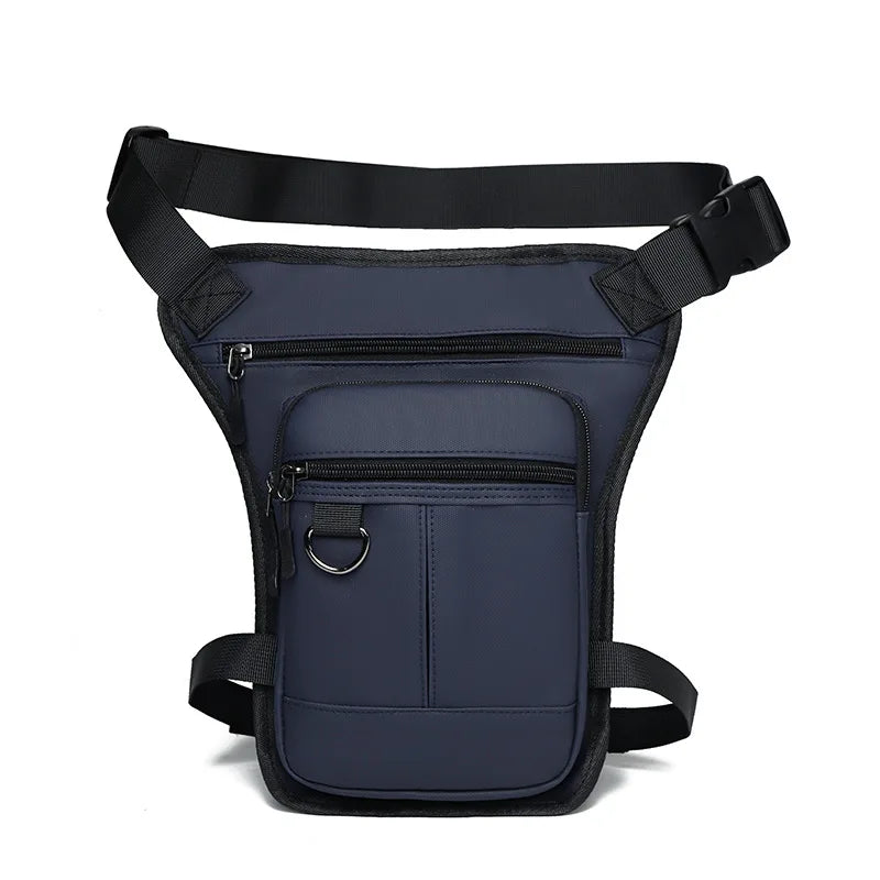 Tactical Travel Bag Waterproof Motorcycle Waist Leg Bag Men Hip Bum Pack Leg Side Bag Ride Bags Outdoor Casual Fanny Pack Bag