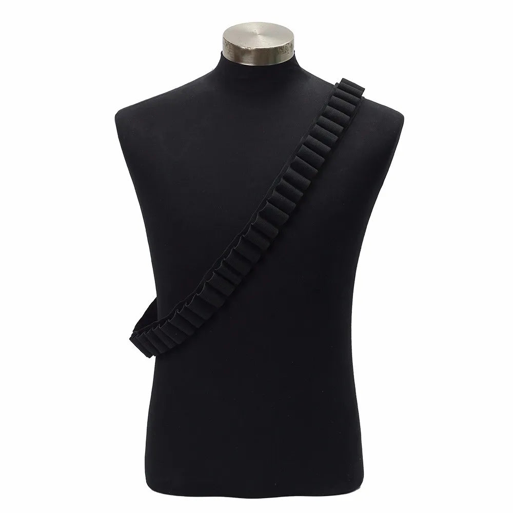 Outdoor Sports 50/56 Rounds Shotgun Belt Tactical 12G Cartridge with Field Shooting Shotgun Storage Belt