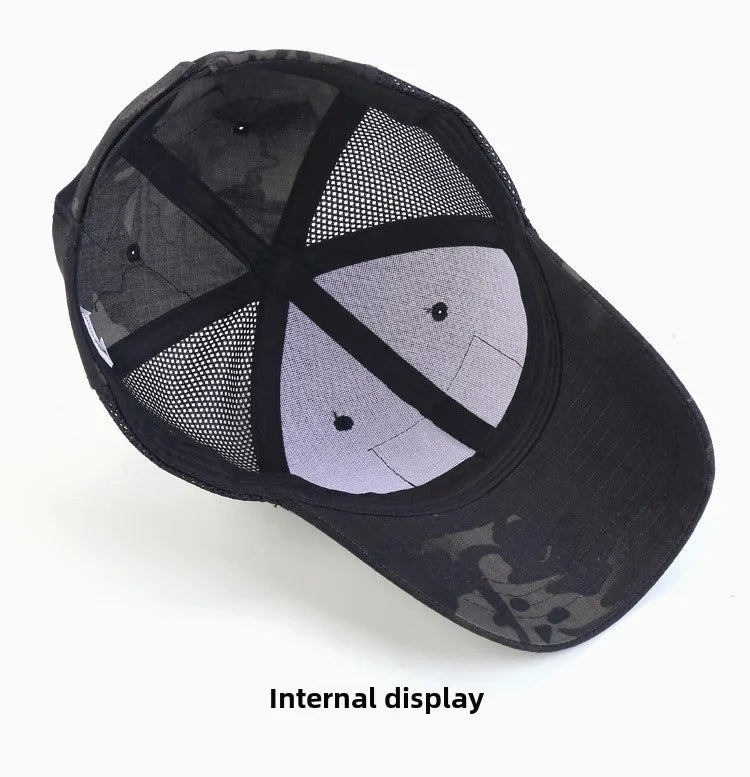 Outdoor Multicam Camouflage Adjustable Cap Mesh Tactical Military Army Airsoft Fishing Hunting Hiking Basketball Snapback Hat
