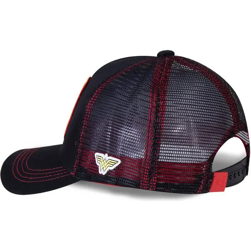 High Quality Batman Anime Cartoon Snapback Cotton Baseball Cap Men Women Hip Hop Dad Mesh Trucker Hat Dropshipping