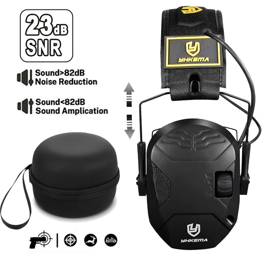Tactical  Electronic  Ear Defenders  Shooting Anti-noise Headphone Sound Amplification Hearing Protection Headset Foldable