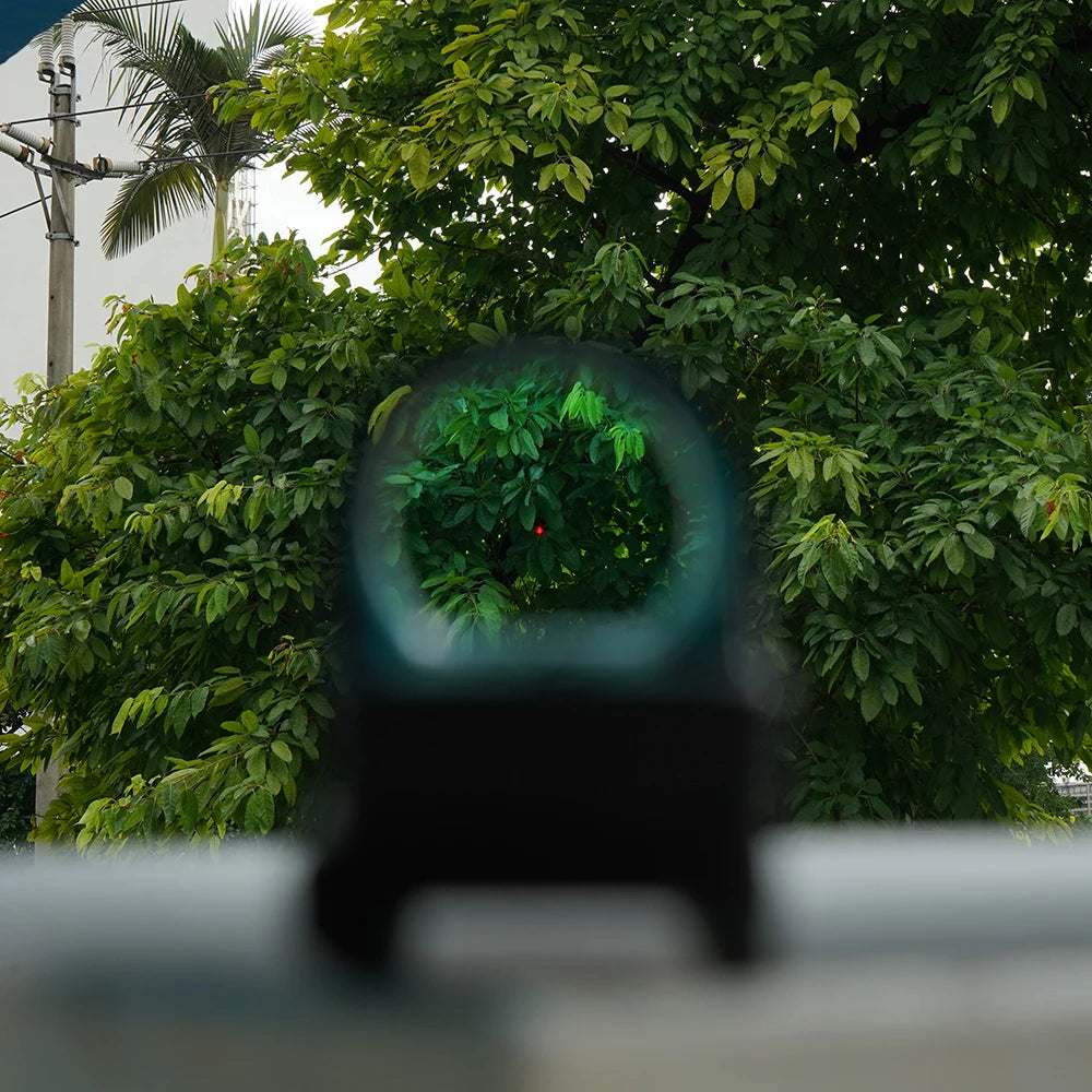 Airsoft-Tactical S-R-O Red Dot Sight, Super Bright, Can Be Used under Strong Light Environment, Small Parallex Clear Lens