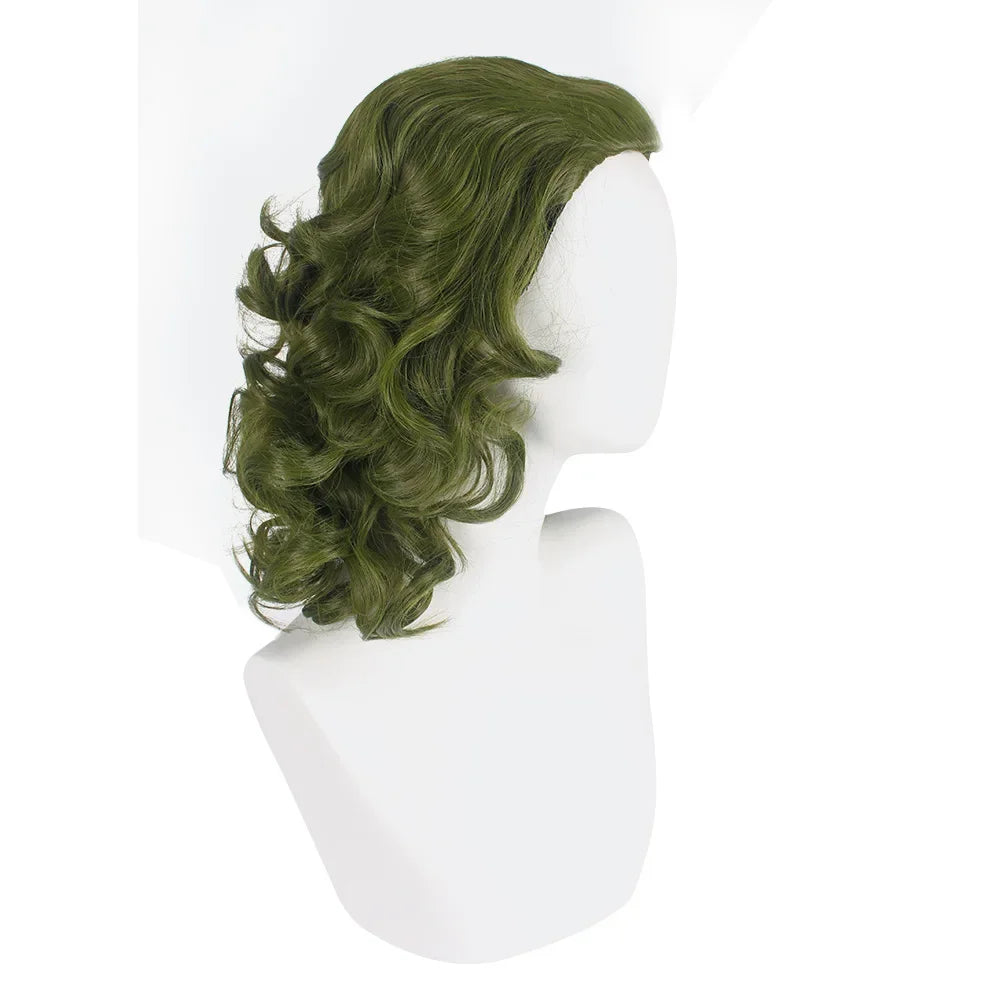 Movie Joker Origin Clown Joker Wig Cosplay Costume Joaquin Phoenix Arthur Fleck Curly Green Heat Resistant Synthetic Hair Wigs