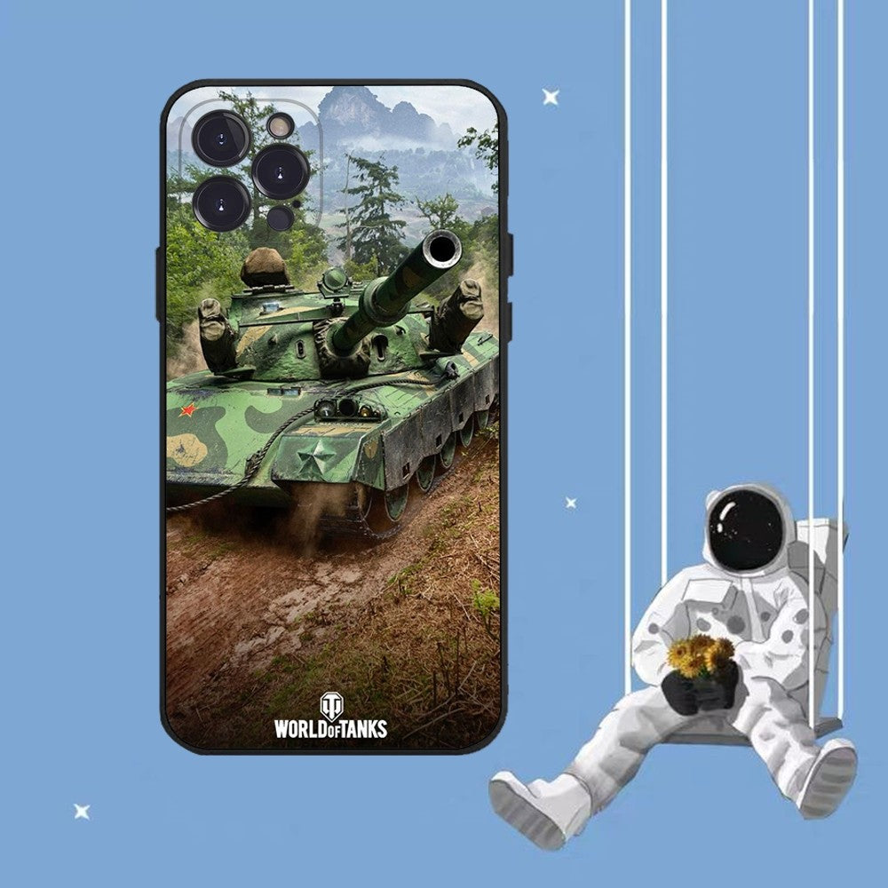 World Of Tank Phone Case For iPhone 14 11 12 13 Mini Pro XS Max Cover 6 7 8 Plus X XR SE 2020 Funda Shell