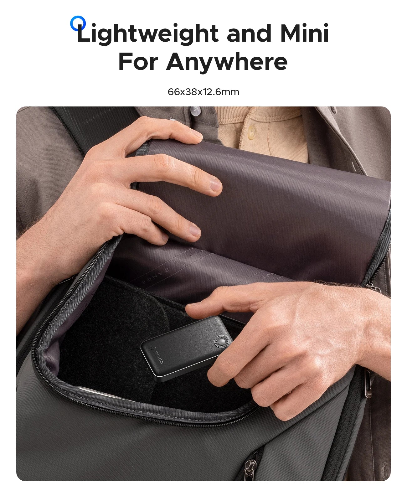 ORICO 2TB Portable SSD Up to 2000MB/s USB 3.2 Gen 2x2 Ultra-Mini Compact with 2 in 1 USB C Cable, External Solid State Drive