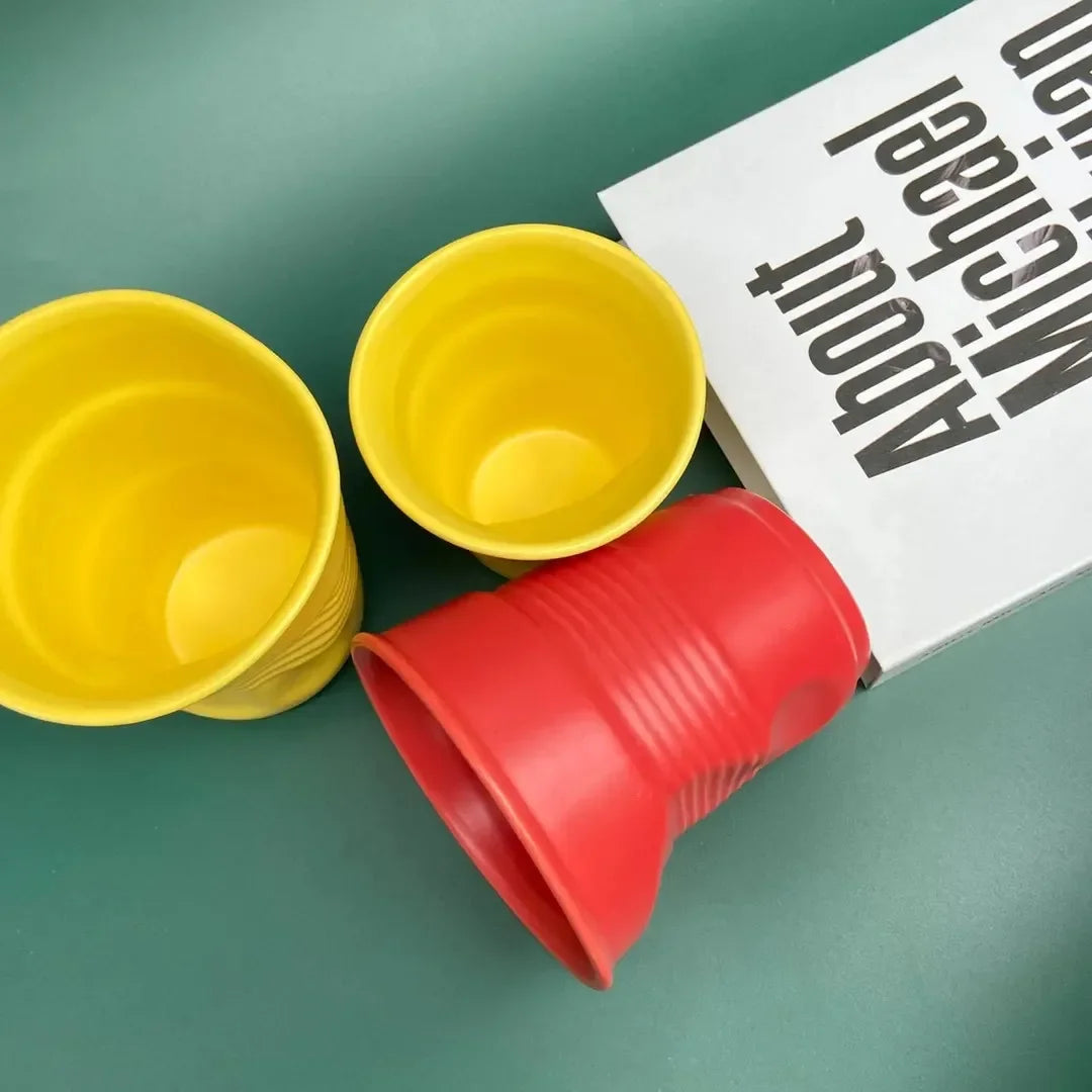 Irregular Ceramic Mug Hand-pinch Coffee Cup Mugs Funny Glass Drinking Glasses Kawaii Cup Cool Stuff Holiday Gift Cups and Mugs