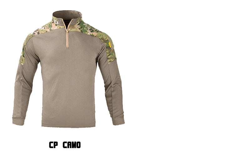 Tactical Shirts for Men Quick Drying Shirt Summer Outdoor Sports Camping T Shirt Military Hiking Breathable Hiking Long Sleeve