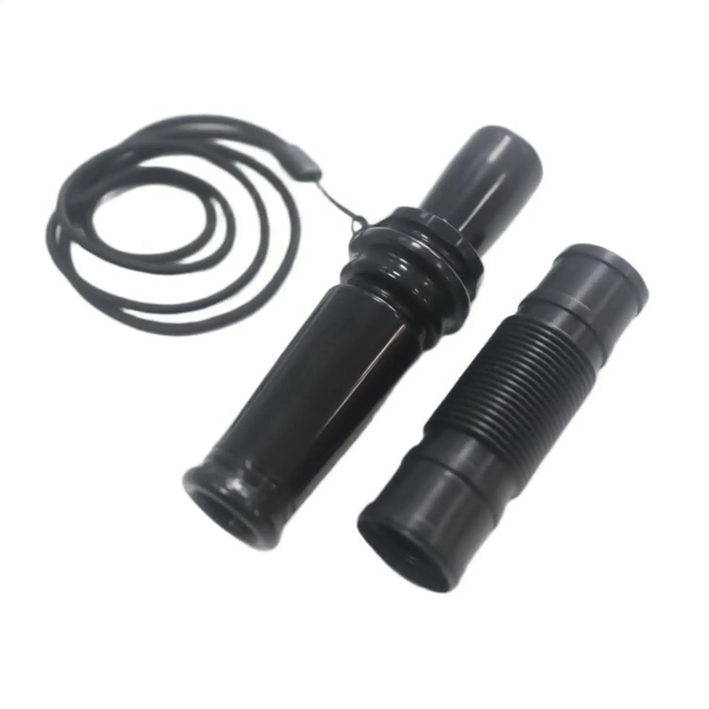 Hunting Deer Call Outdoor Hunting Doe Fawn Call with Lanyard Realistic Vocalizations Hunters Lures for Open Field Stalking