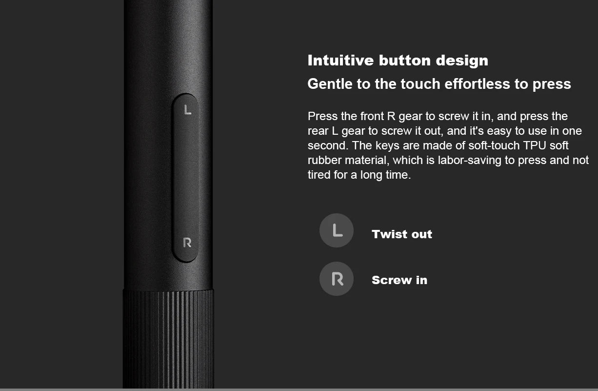 Xiaomi Mijia Electric Precision Screwdriver Magnetic Kit with 24 PCS Screw Heads Power Tools Sets for Smart Home PC Phone Repair