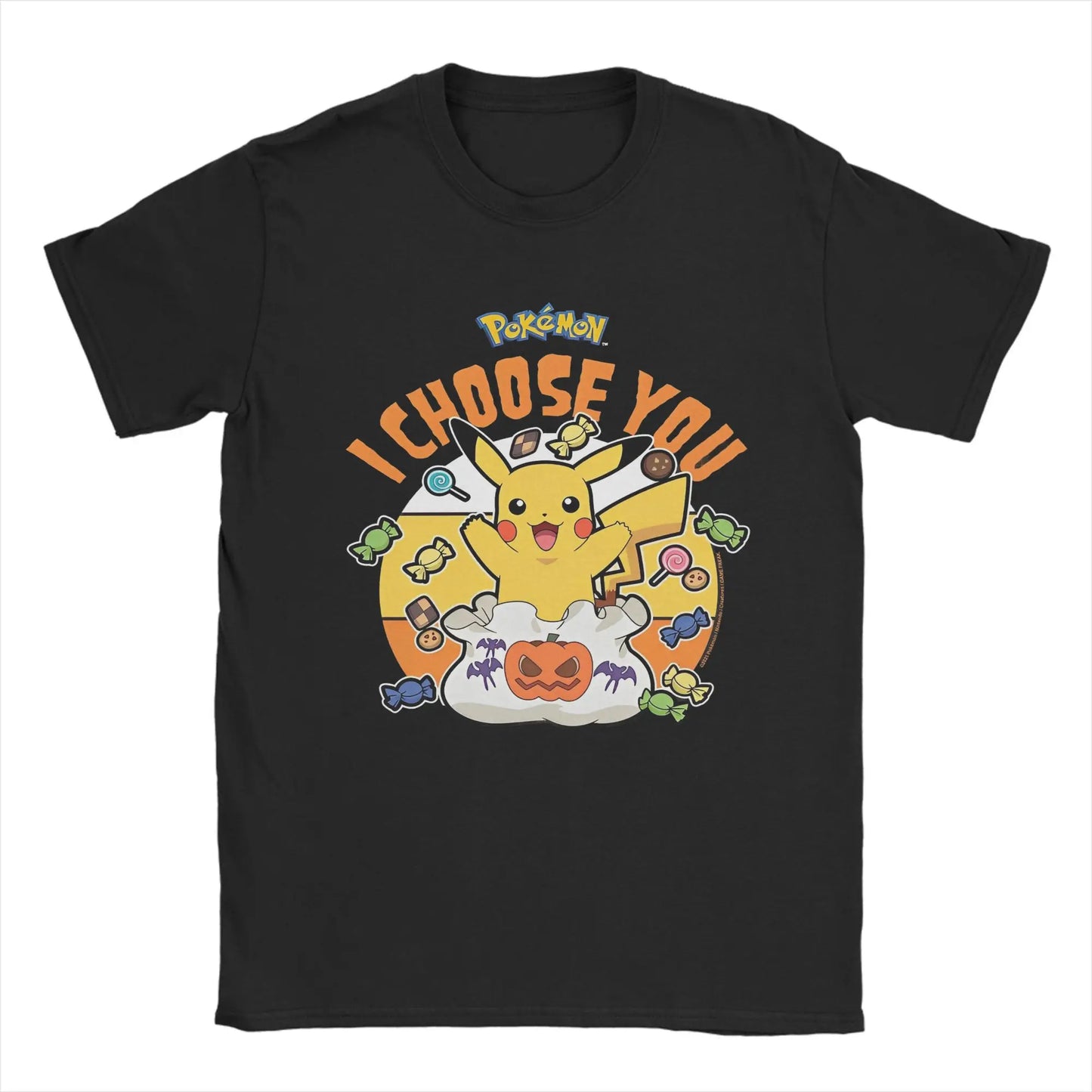 Men Women Pokemon Characters Cartoon Pikachu Squirtle T Shirt Cotton Graphic Printed Tee Shirts  Top Clothing