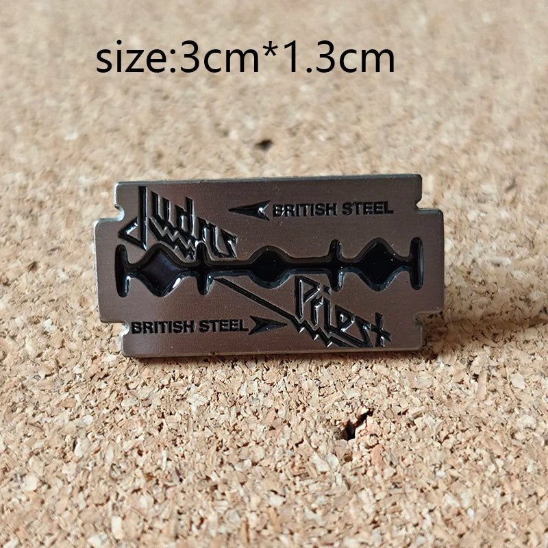 Pop Music Rock Album Enamel Pins Band Enthusiast Metal Brooch Accessory Gifts Badge Fashion Jewellery