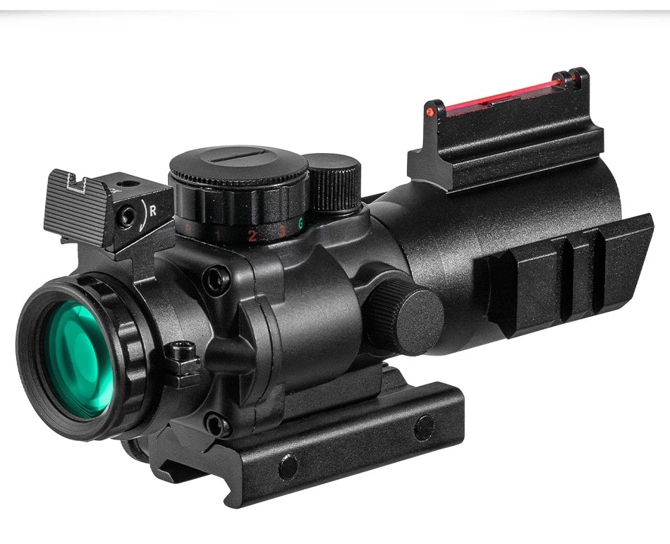 4x32 Riflescope 20mm Dovetail Reflex Optics Scope Tactical Sight For Hunting Gun Rifle Airsoft Sniper Magnifier Air Soft