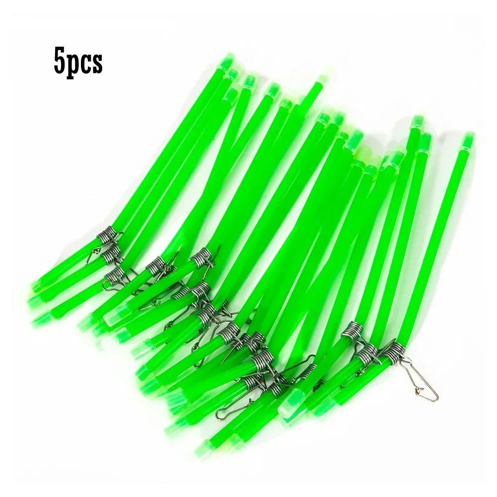 5/20pcs Feeder Fishing Anti Tangle Luminous Anti Tangle With Snaps Tube Balance Connector Sea Fishing Tackle Pesca